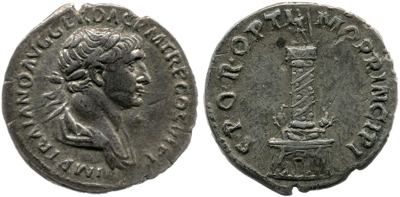 RIC II Trajan 292, аверс, bm