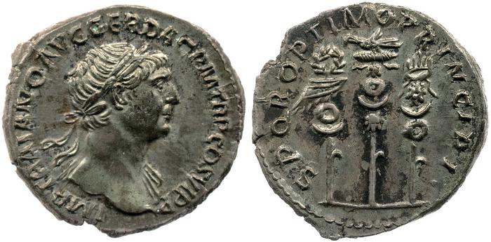 RIC II Trajan 295, реверс, bm