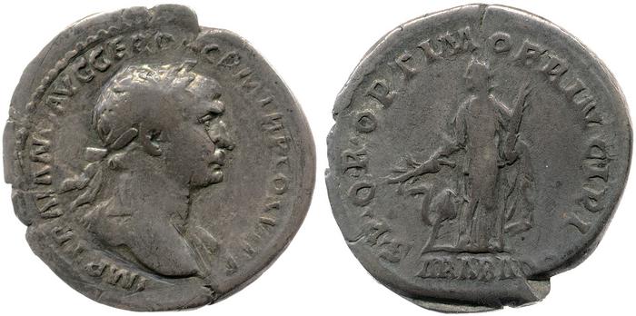 RIC II Trajan 245, реверс, bm