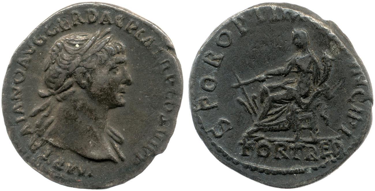 аверс RIC II Trajan 254