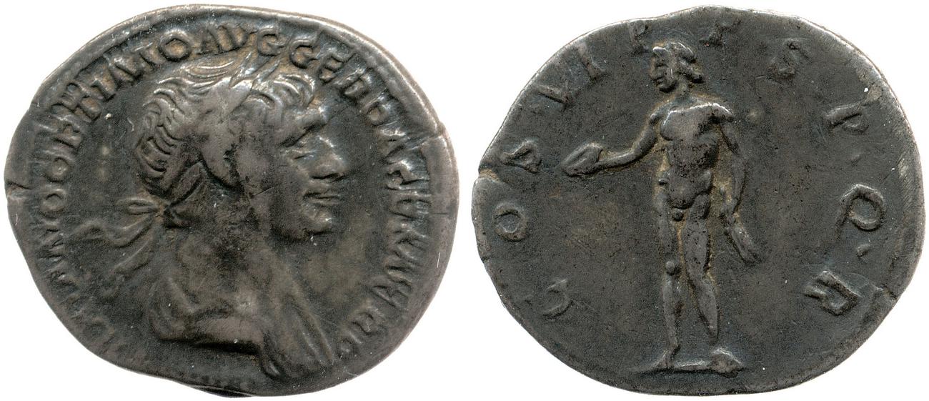 RIC II Trajan 303, аверс, bm