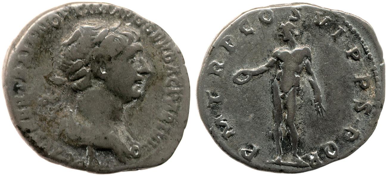 RIC II Trajan 349, аверс, bm