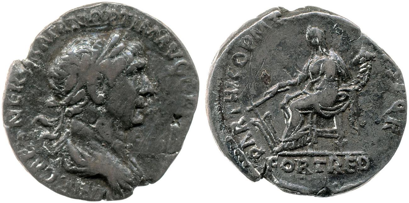 RIC II Trajan 315, аверс, bm