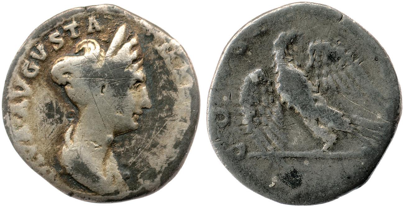RIC II Trajan 743, аверс, bm