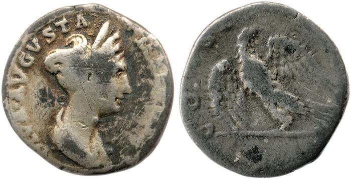 RIC II Trajan 743, реверс, bm