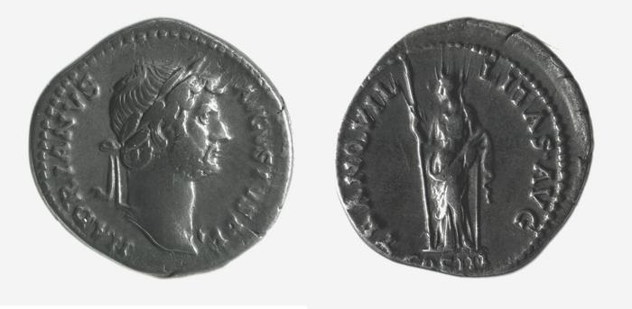 RIC II, Part 3 (second edition) Hadrian 965, реверс, bm