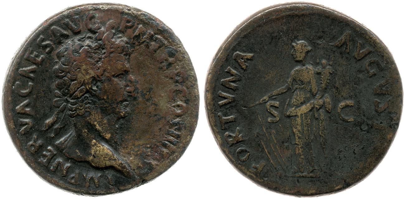 RIC II Nerva 83, аверс, bm