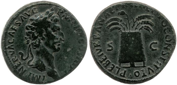 RIC II Nerva 89, реверс, bm