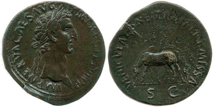 RIC II Nerva 93, реверс, bm