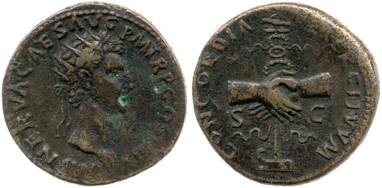 аверс RIC II Nerva 81