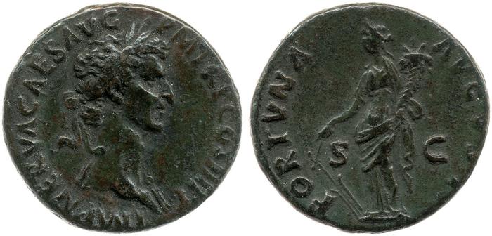 RIC II Nerva 83, реверс, bm