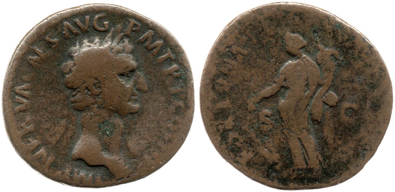 RIC II Nerva 83, аверс, bm