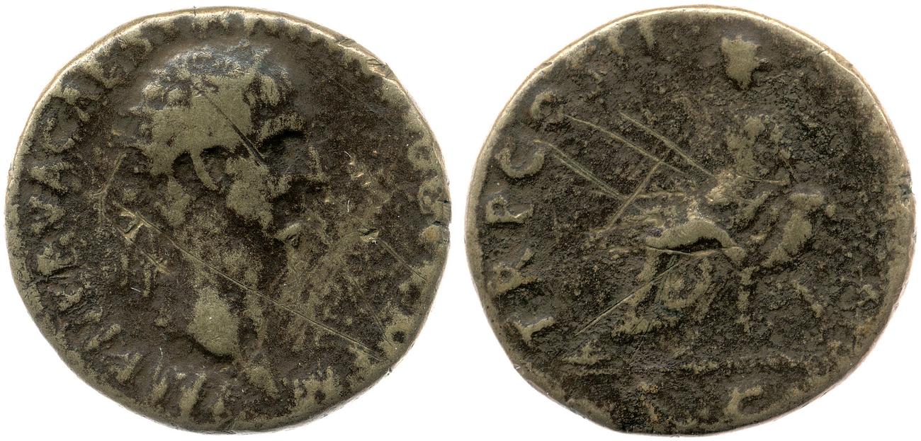 аверс RIC II Trajan 382