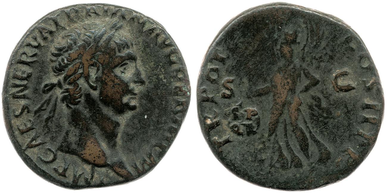 RIC II Trajan 402, аверс, bm
