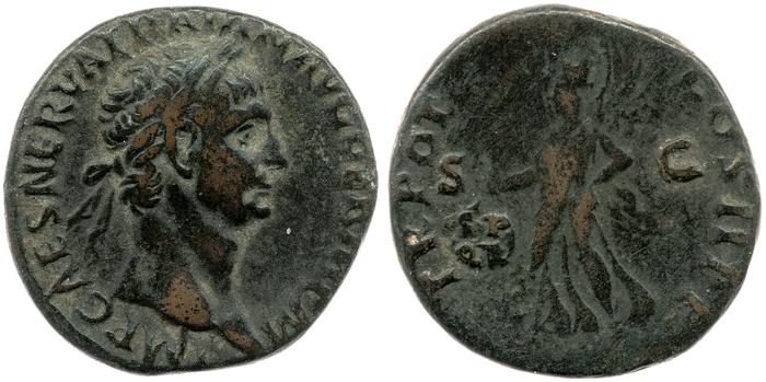RIC II Trajan 402, реверс, bm