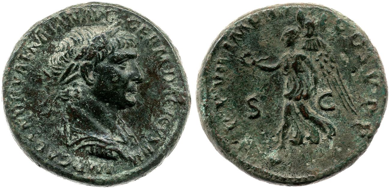 аверс RIC II Trajan 457