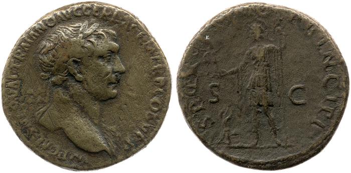 RIC II Trajan 486, реверс, bm