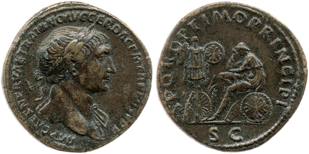 аверс RIC II Trajan 564