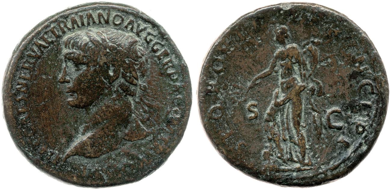 аверс RIC II Trajan 506