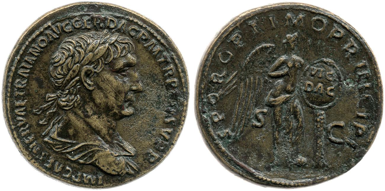аверс RIC II Trajan 527