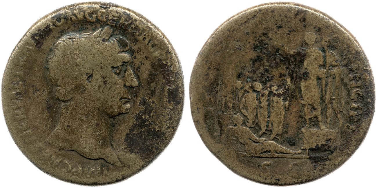 аверс RIC II Trajan 553