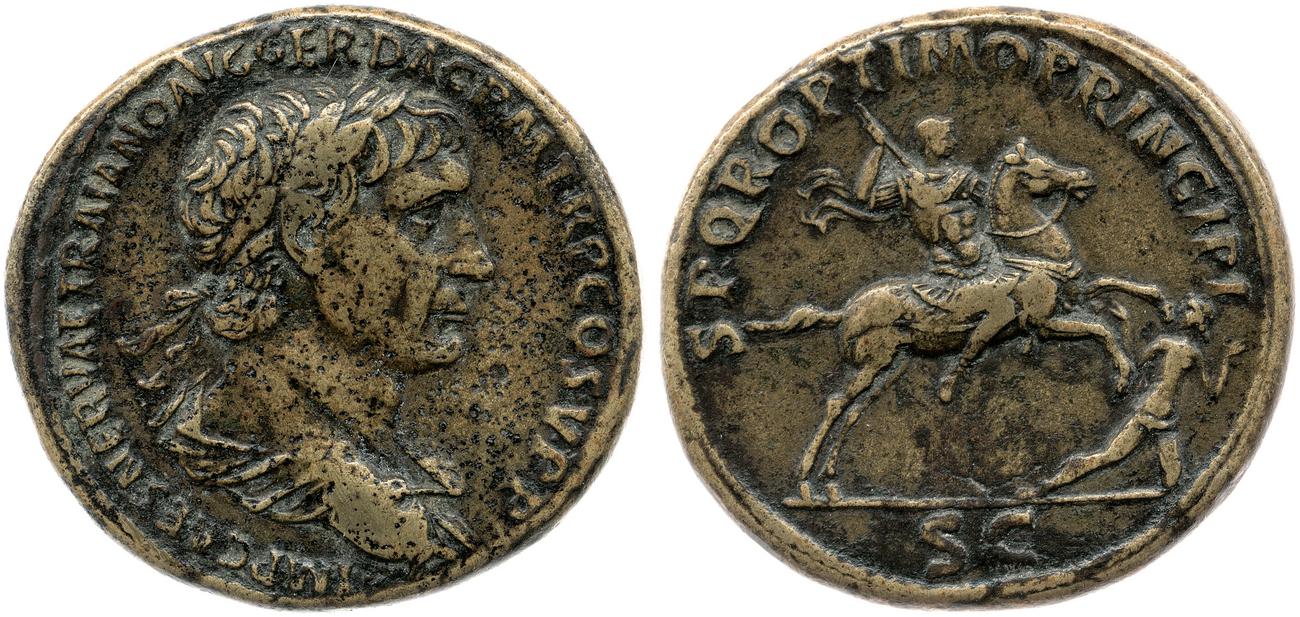 аверс RIC II Trajan 536