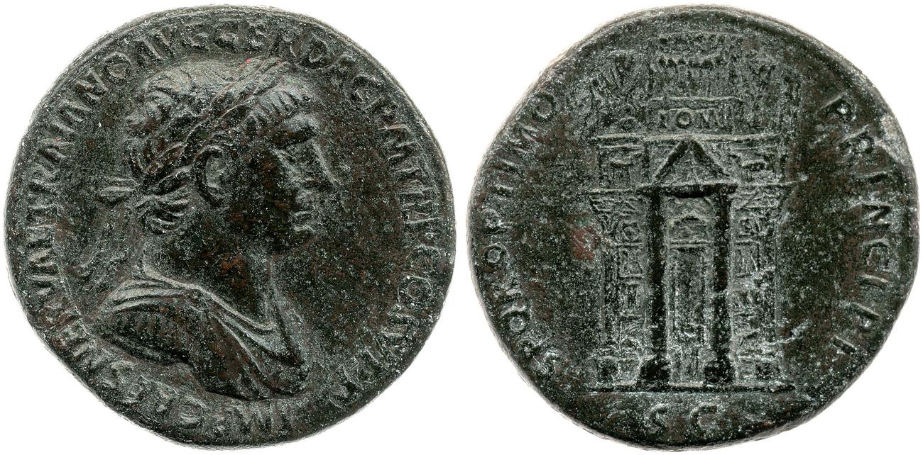 аверс RIC II Trajan 573