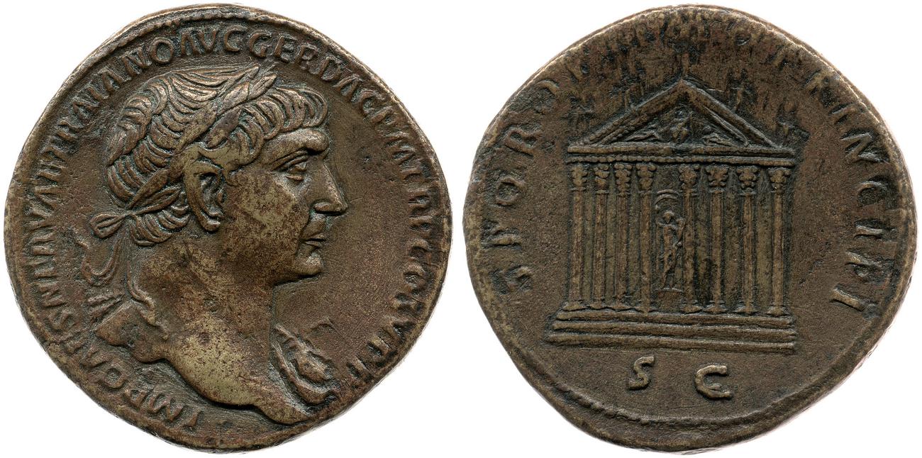 аверс RIC II Trajan 575