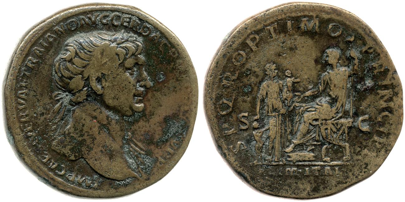 аверс RIC II Trajan 461