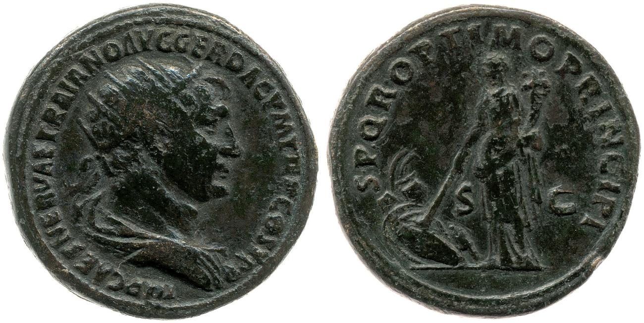 аверс RIC II Trajan 507