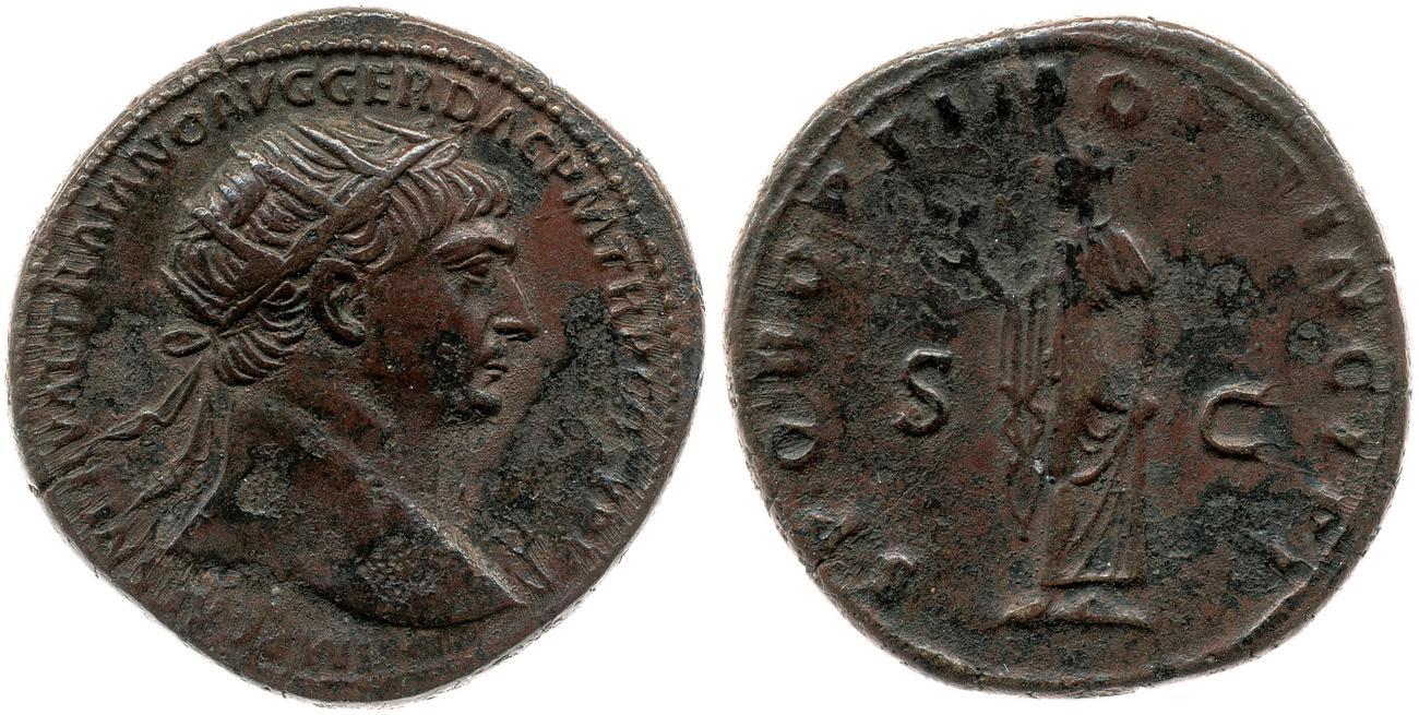 аверс RIC II Trajan 520