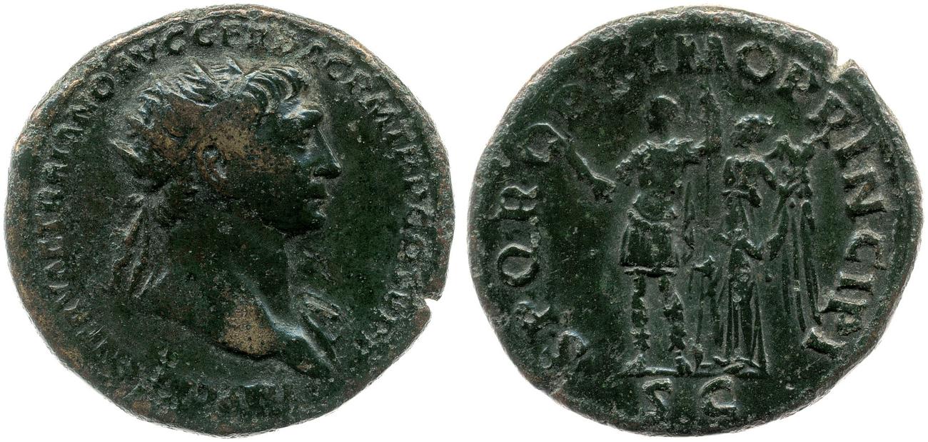 аверс RIC II Trajan 550