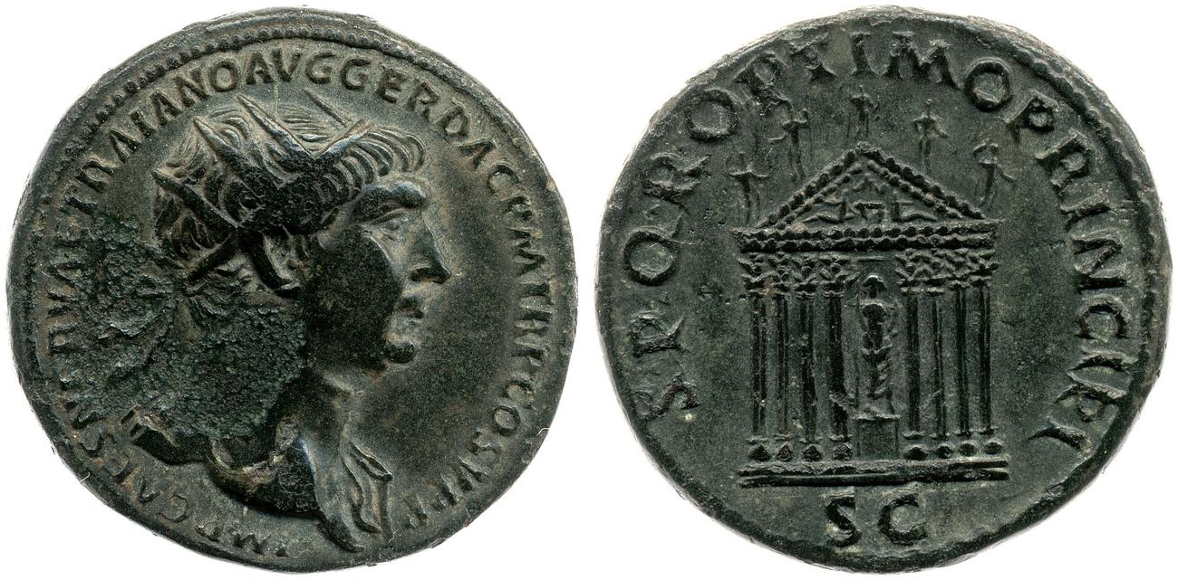 аверс RIC II Trajan 576