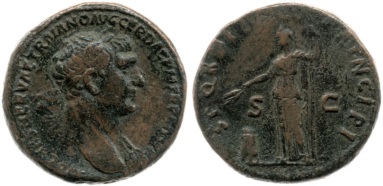 RIC II Trajan 479, аверс, bm