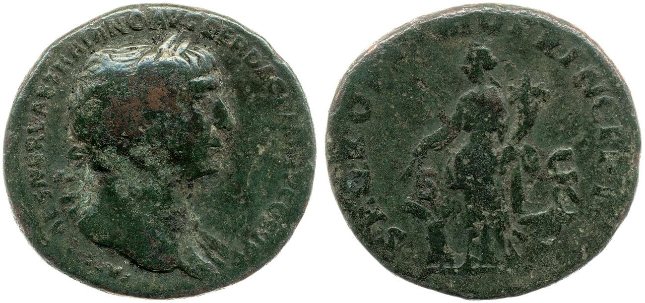 аверс RIC II Trajan 492