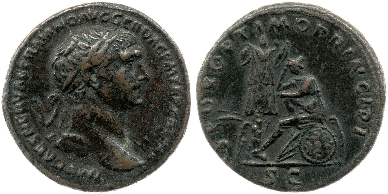 аверс RIC II Trajan 561
