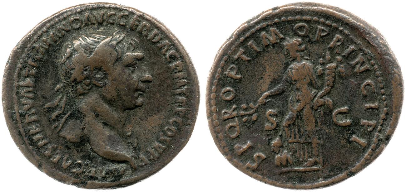 аверс RIC II Trajan 503