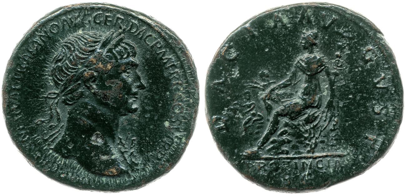 аверс RIC II Trajan 621