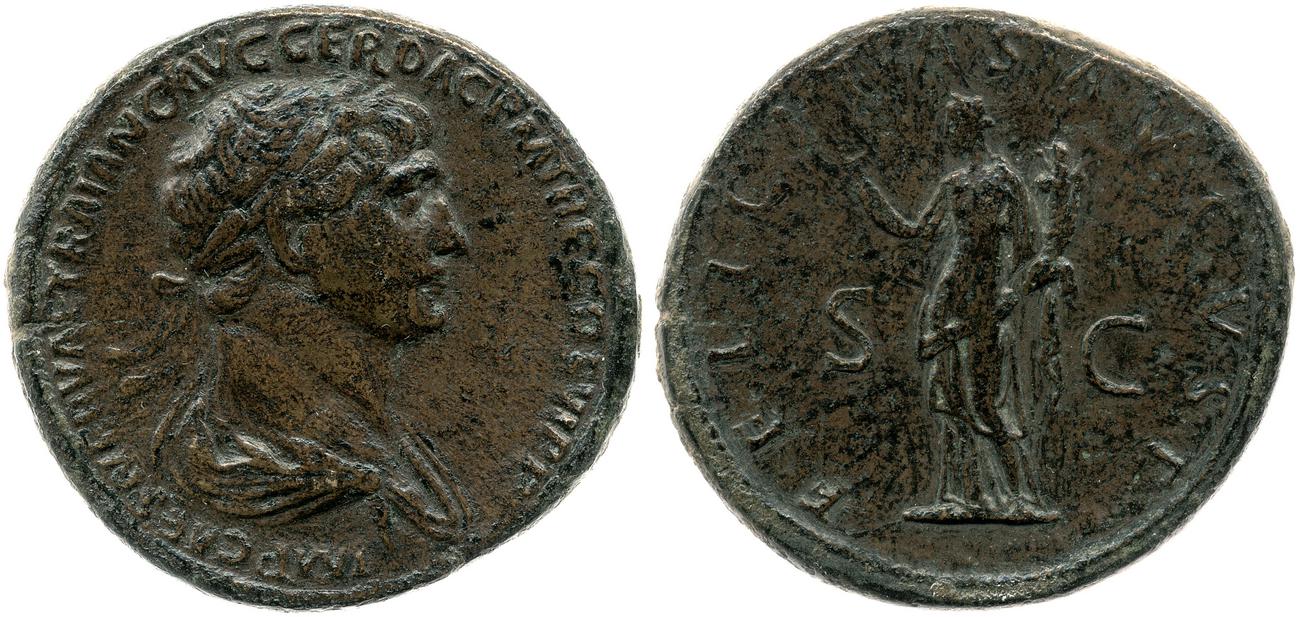 аверс RIC II Trajan 625