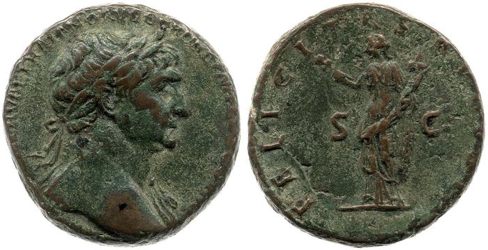 RIC II Trajan 625, реверс, bm