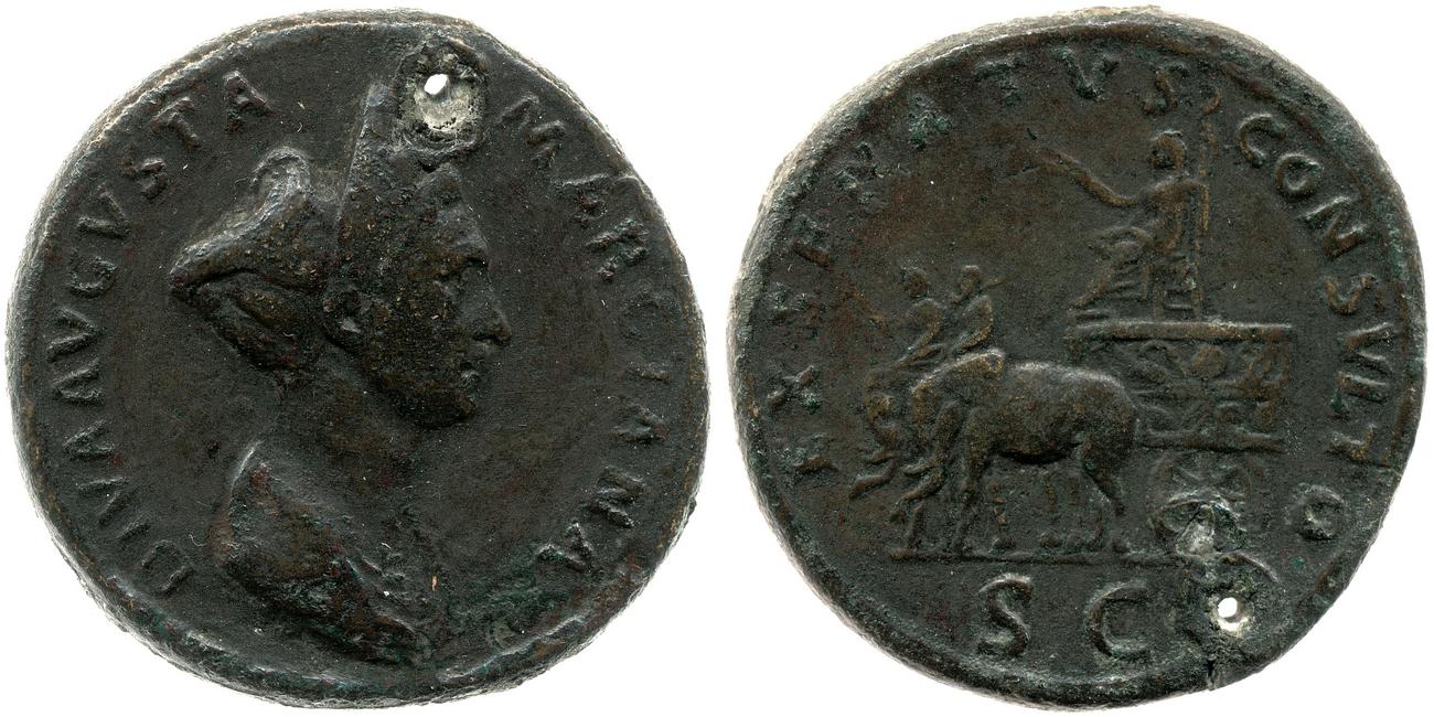 RIC II Trajan 750, аверс, bm