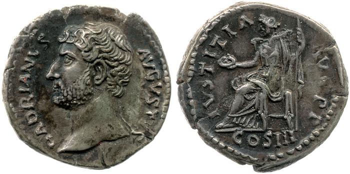 реверс RIC II, Part 3 (second edition) Hadrian 1028
