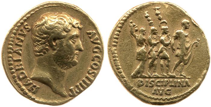 реверс RIC II, Part 3 (second edition) Hadrian 1587