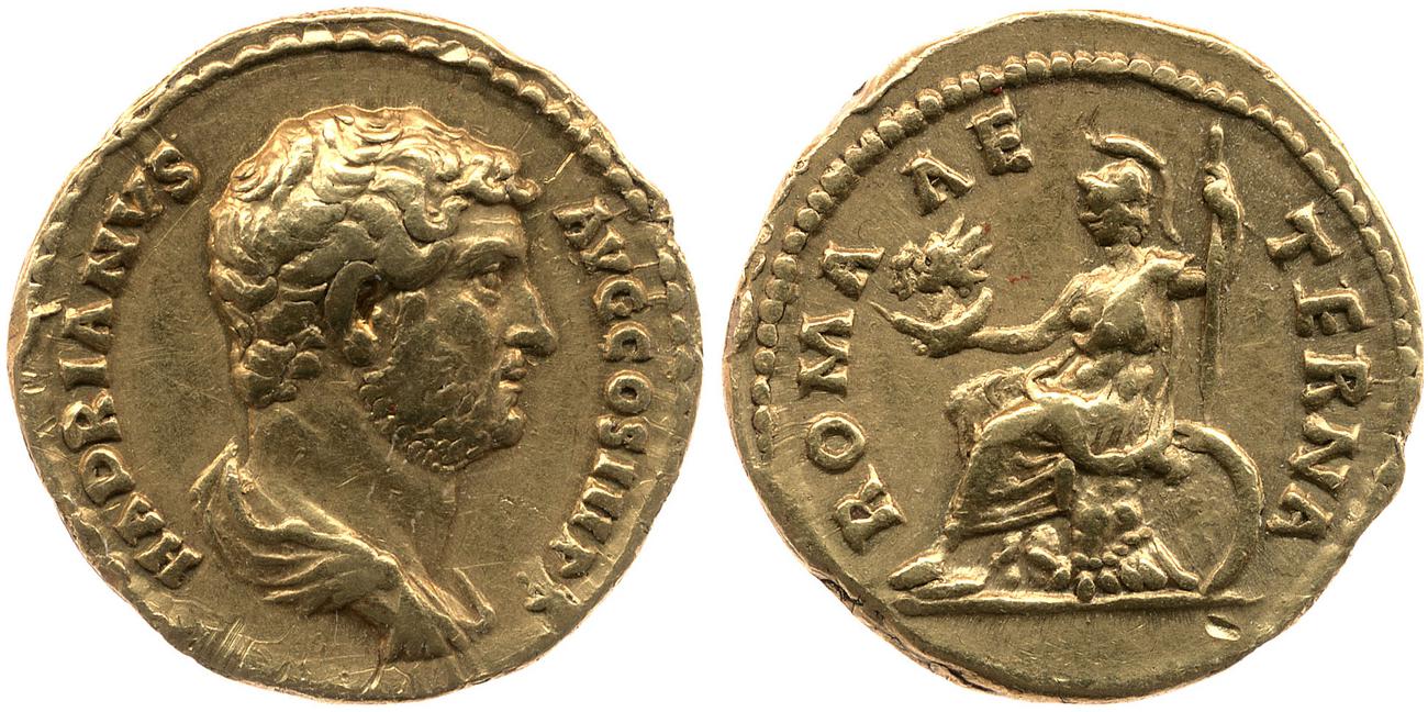 аверс RIC II, Part 3 (second edition) Hadrian 2231