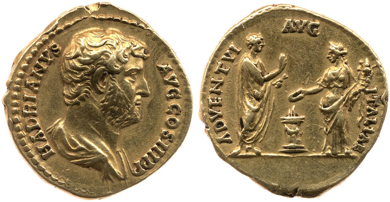аверс RIC II, Part 3 (second edition) Hadrian 1560