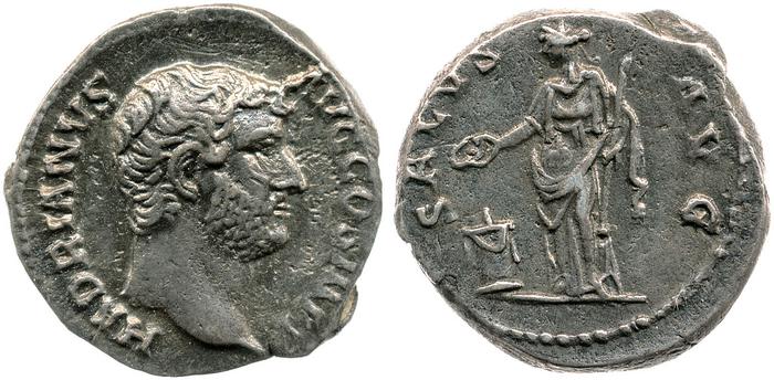 RIC II, Part 3 (second edition) Hadrian 2346, реверс, bm