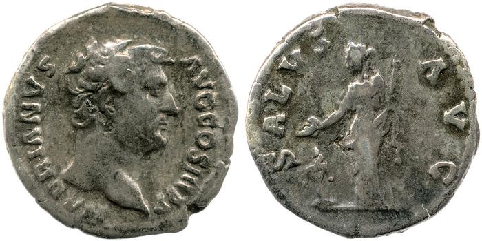 RIC II, Part 3 (second edition) Hadrian 2346, реверс, bm