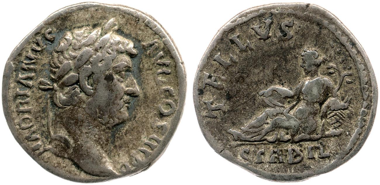 аверс RIC II, Part 3 (second edition) Hadrian 2050