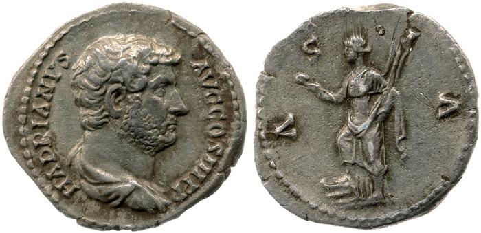 реверс RIC II, Part 3 (second edition) Hadrian 1511