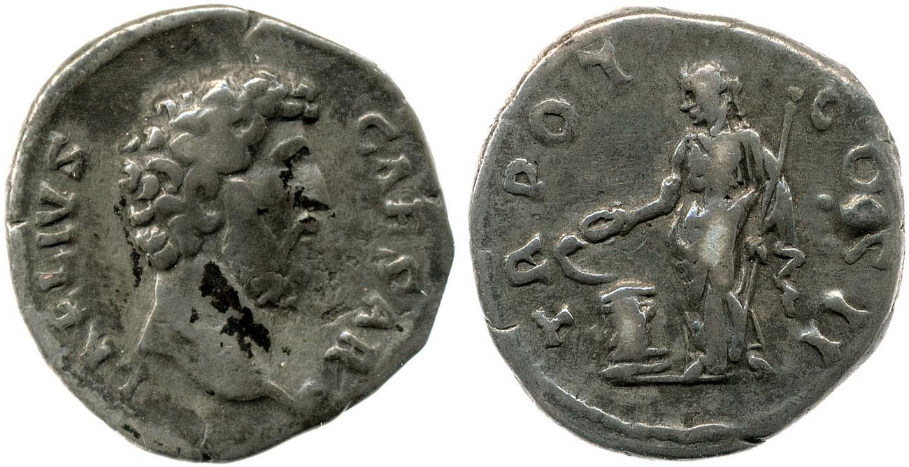 RIC II, Part 3 (second edition) Hadrian 2645, аверс, bm